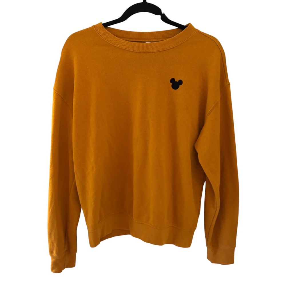 Disney x H&M Divided Mickey Mouse Sweatshirt Orange Medium